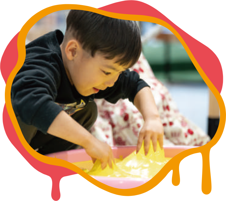 スライムアート体験画像